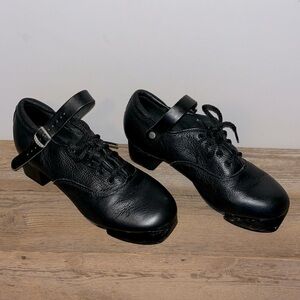 Women’s Girls Rutherford Irish Dance Super Flexi Leather Shoes Suede Sole UK 5